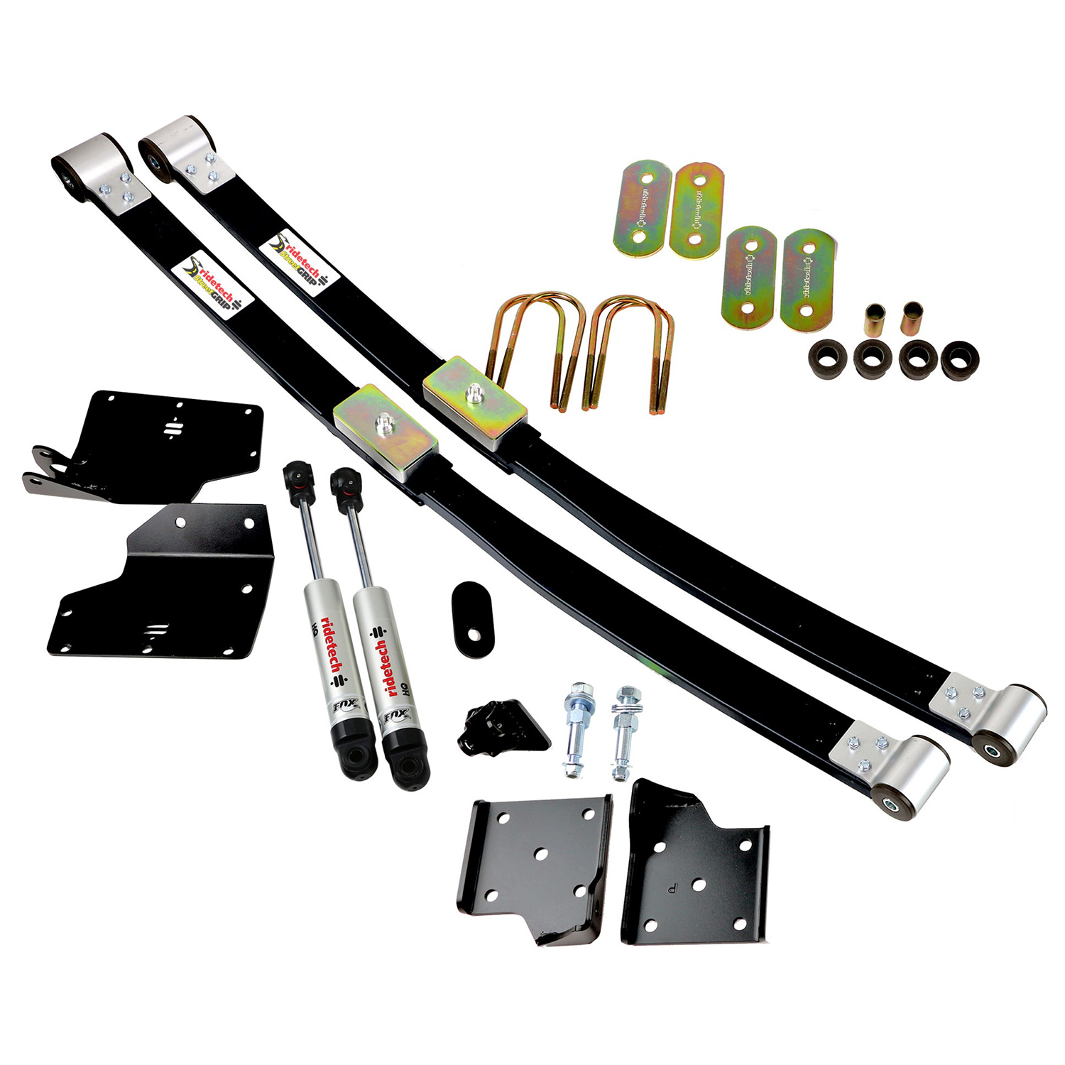 Composite Leaf Spring and HQ Shock Kit, 2" Drop |1964-1966 Mustang